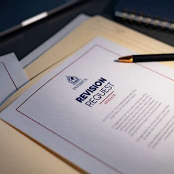 INTERPOL revision request under Article 42 before the CCF