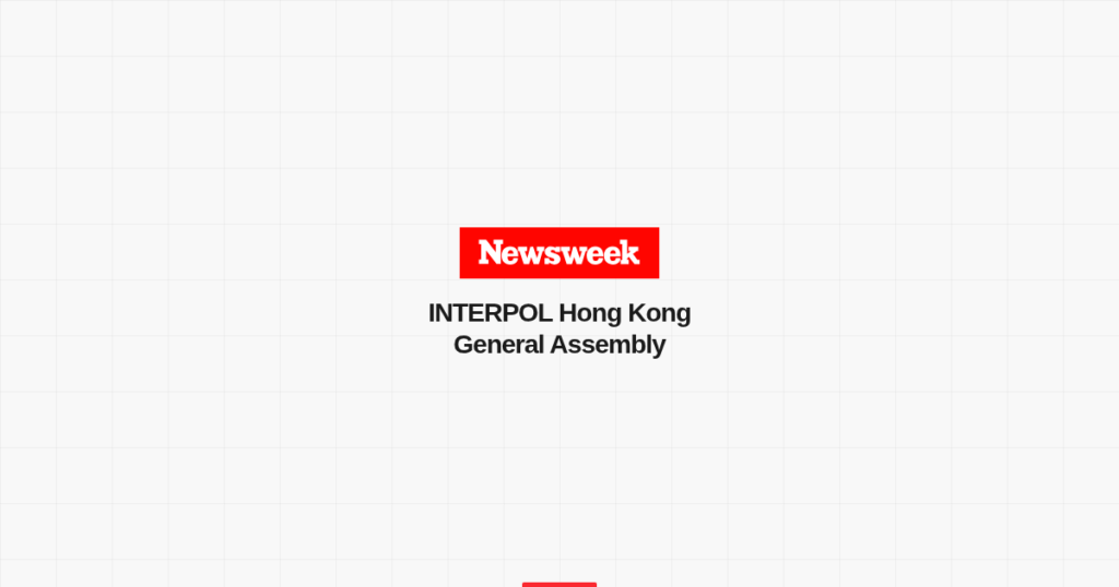 Charlie Magri citato su Newsweek in merito all'Assemblea Generale dell'INTERPOL a Hong Kong