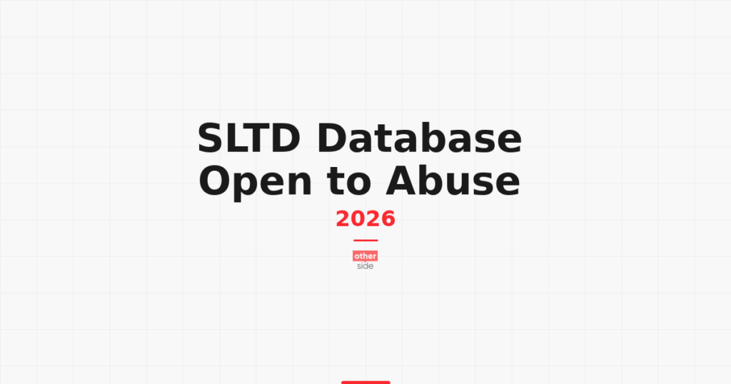 SLTD数据库易被滥用